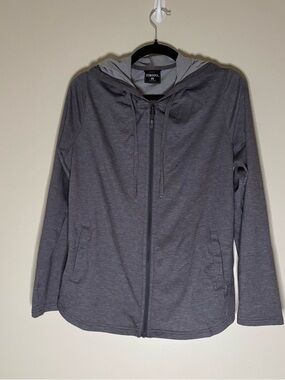 SOLD - 32 Degrees Cool Gray Zip-Up Jacket Size Large Lightweight Activewear